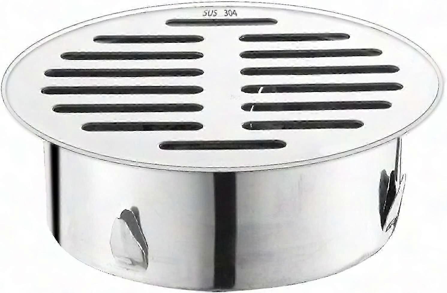 Stainless Steel Floor Drain - Anti-Clog Balcony Drain with Rustproof Design