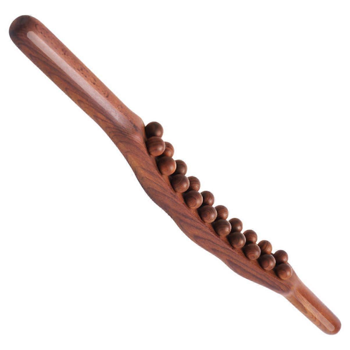 Wood Massage Stick for Self-Care, Portable Massage Tool for Improved Circulation, Relaxation for Face and Body