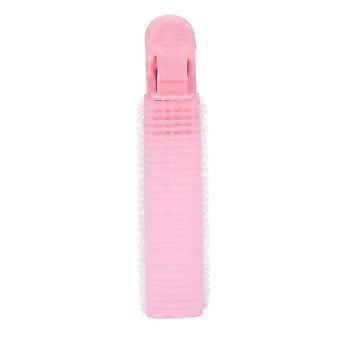 Pörröinen hiusklipsi Koti DIY Wave Curler Hiusten muotoilu Volumizing Hair Root Clip ClampsPinkYMMR)