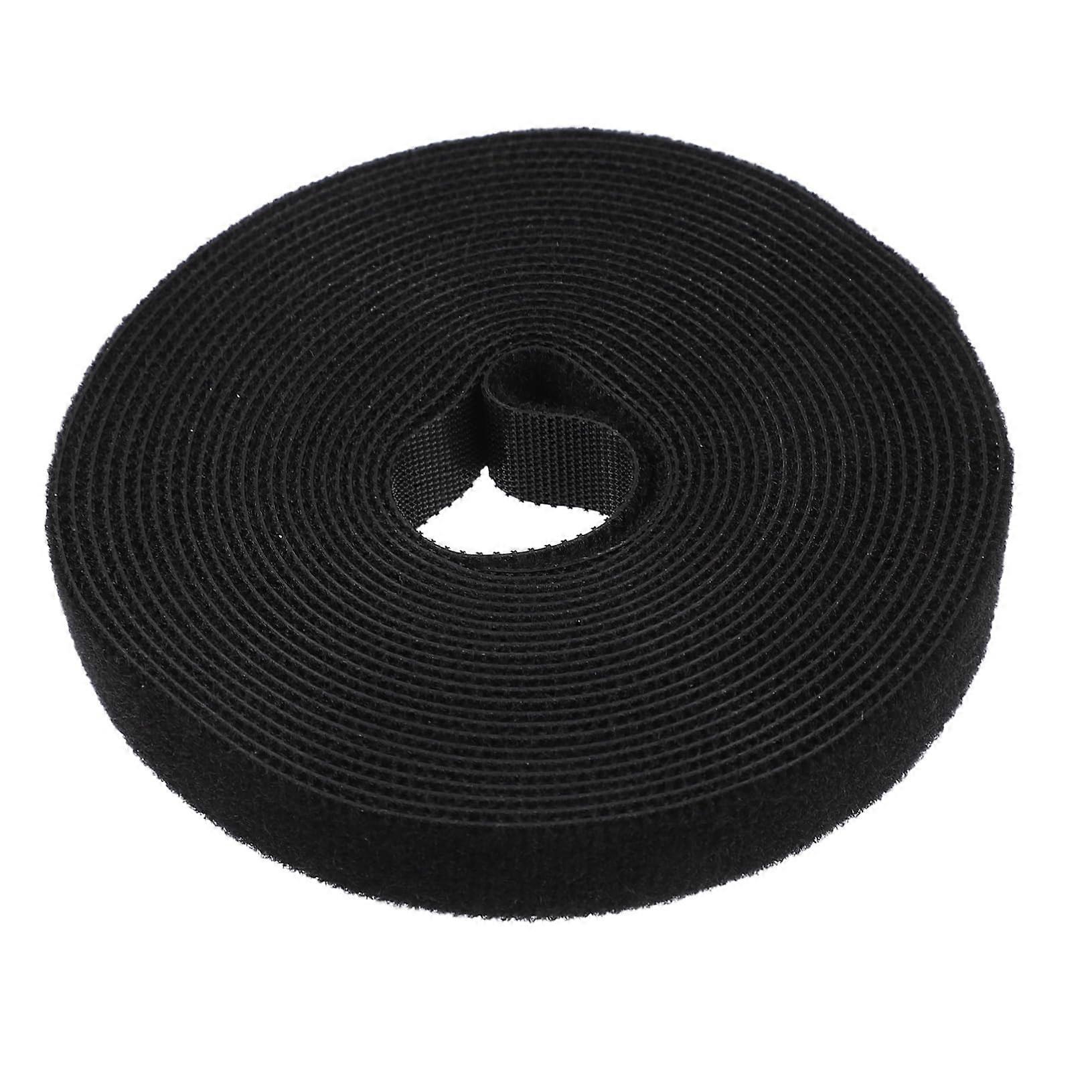 Back to Back Cable Holder Straps 1 Roll Self-Adhesive Cord Fastening Ties for Power Supply Wire Management Mixed Material