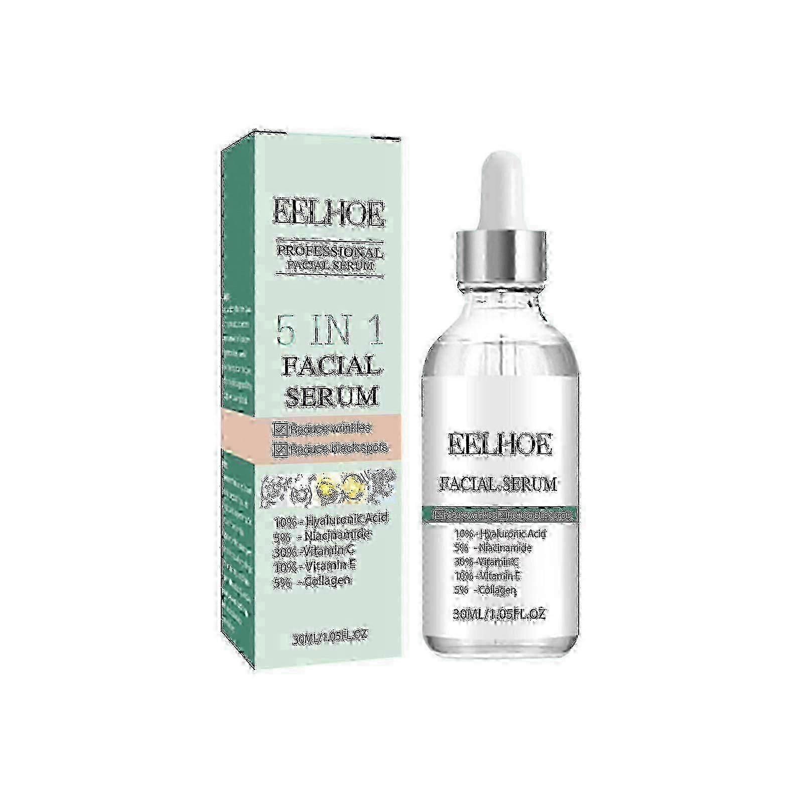 5 In 1 Facial Firming Serum, Lighten Wrinkles And Firming Face Anti-Wrinkle Serum