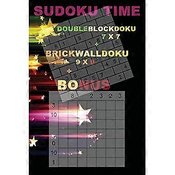Sudoku-tijd - DoubleBlockDoku 7 x 7 + BrickWallDoku 9 x 9 + BONUS: 250 logische puzzels = 50 makkelijk + 50 gemiddeld + 50 moeilijk + 50 zeer moeilijk