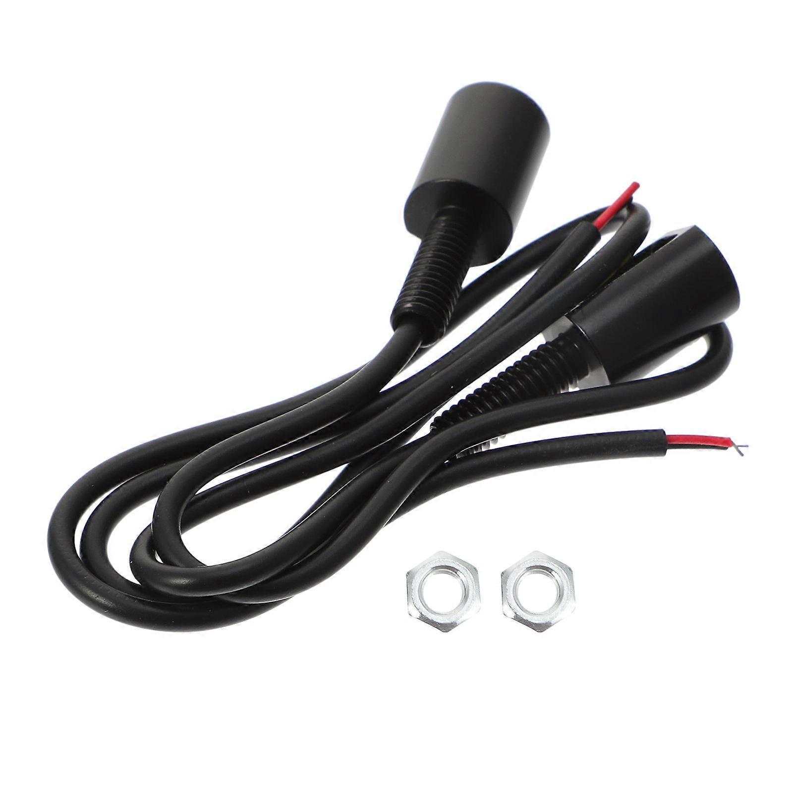 Motorcycle Number Plate Light 6000-7000K Color Temperature 2Pcs