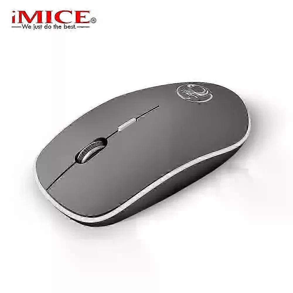 Wireless Mouse for Computers with 1600 DPI - Ergonomic and Mute USB Mouse for Laptops