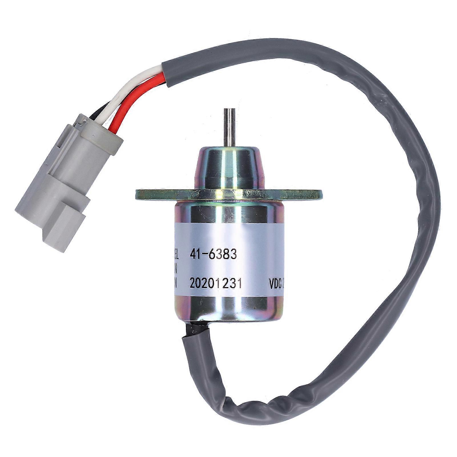 Sole Gas Valve 41‑6383 DC24V Easy Installation Durability Stability Flame Rollout Switch for Flameout