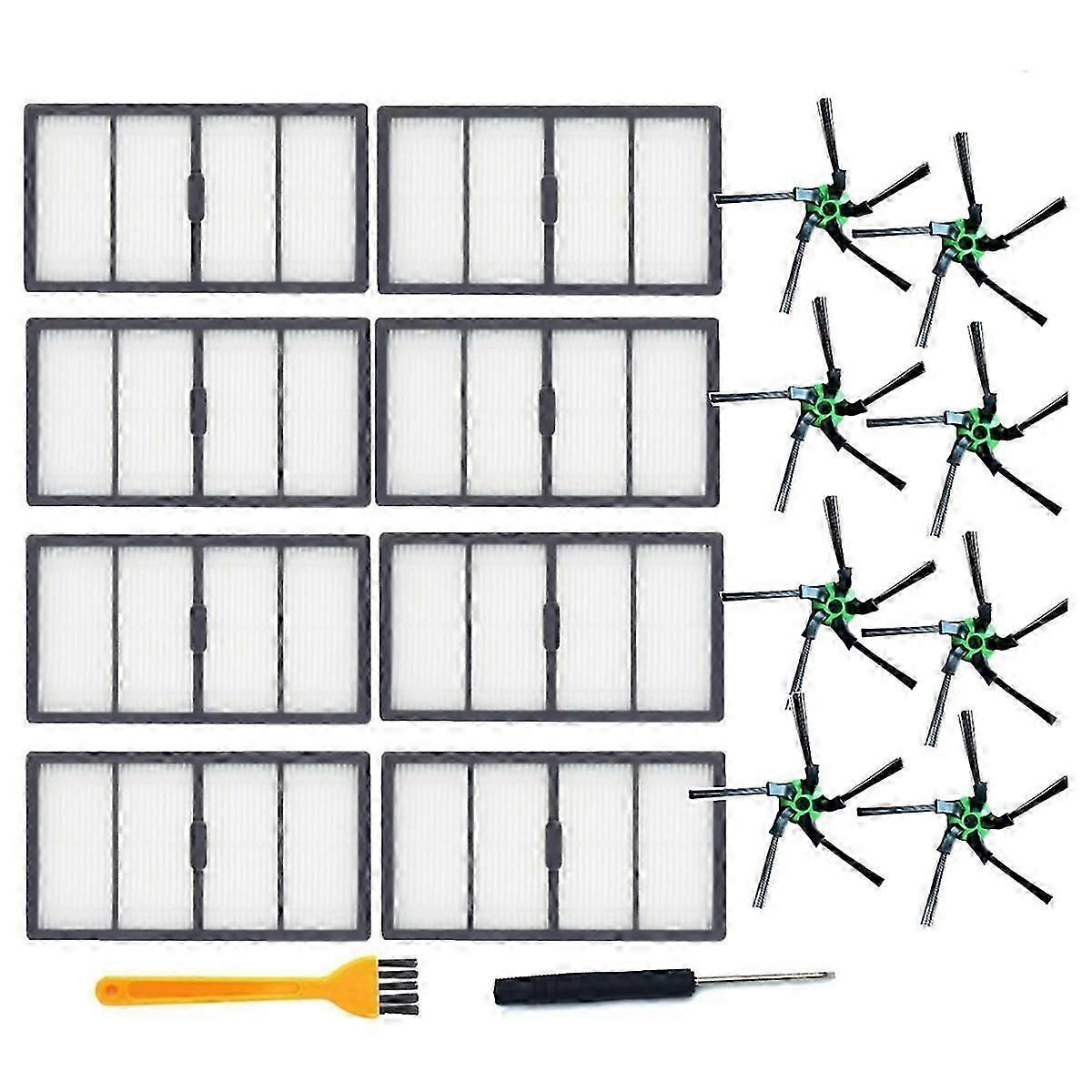 Replacement Hepa Filter and Side Brush for iRobot Roomba S9 S9+