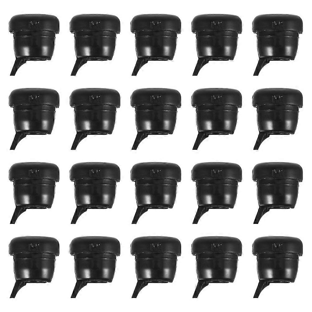 Hemoton 25pcs Thread Cable Locker Glands Connectors Fastener