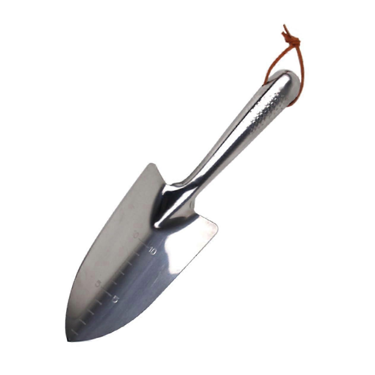 Stainless Steel Garden Trowel Ergonomic Non-Slip Handle For Planting Transplanting And Weeding Durable Portable Hand Tool