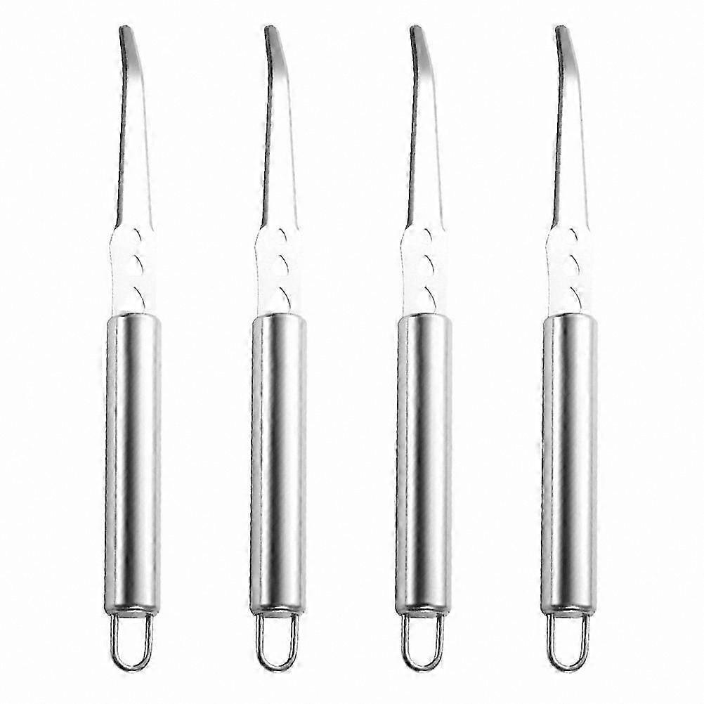 4-Pack Multi-Function Citrus Tools for Peeling and Opening Oranges, Lemons, and More