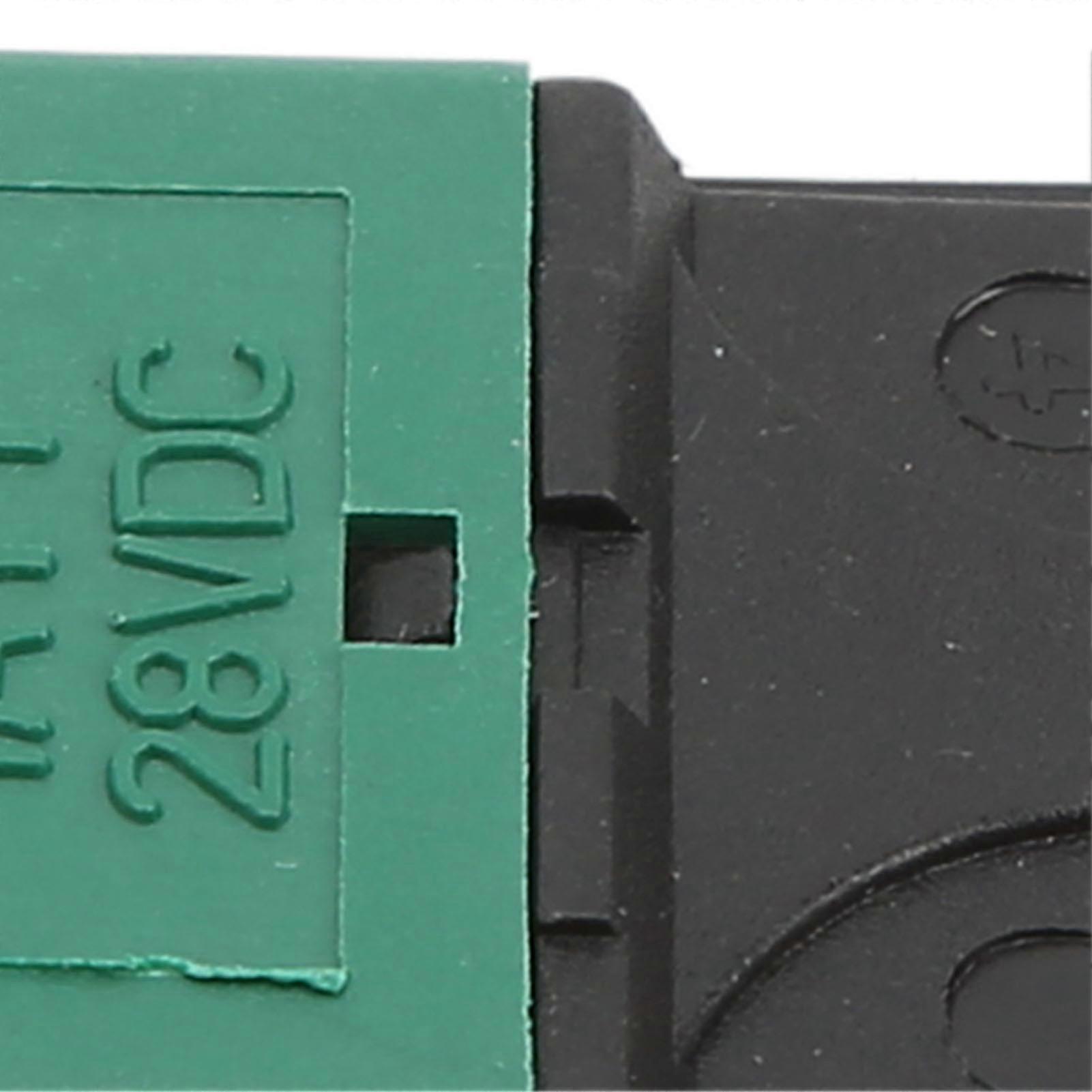 Universal Manual Reset Blade Fuse 5A Circuit Breakers 28VDC for Vehicles Low Voltage Yachts Ships