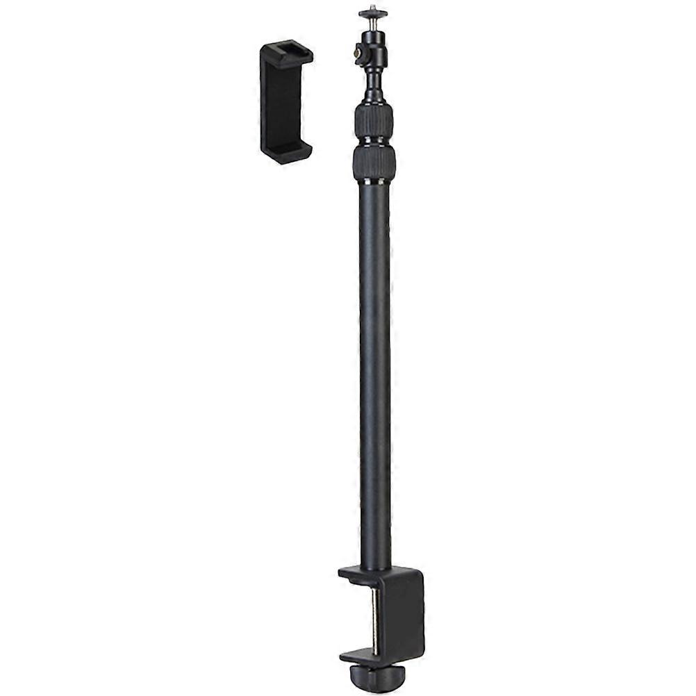 Camera Clamp Stand Adjustable Desk Mount Stand Aluminum Alloy Video Recording 1Pcs
