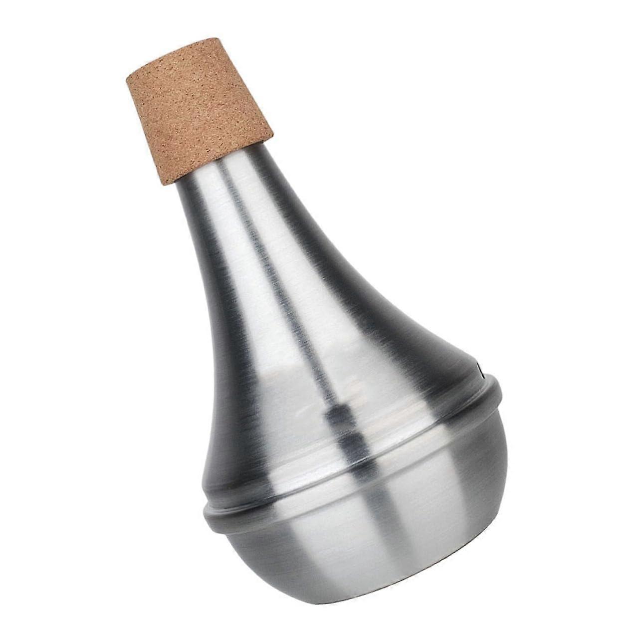 Trumpet Mute Cork And Aluminum For Silent Practice Sessions At Home Easy Installation Beginner Friendly