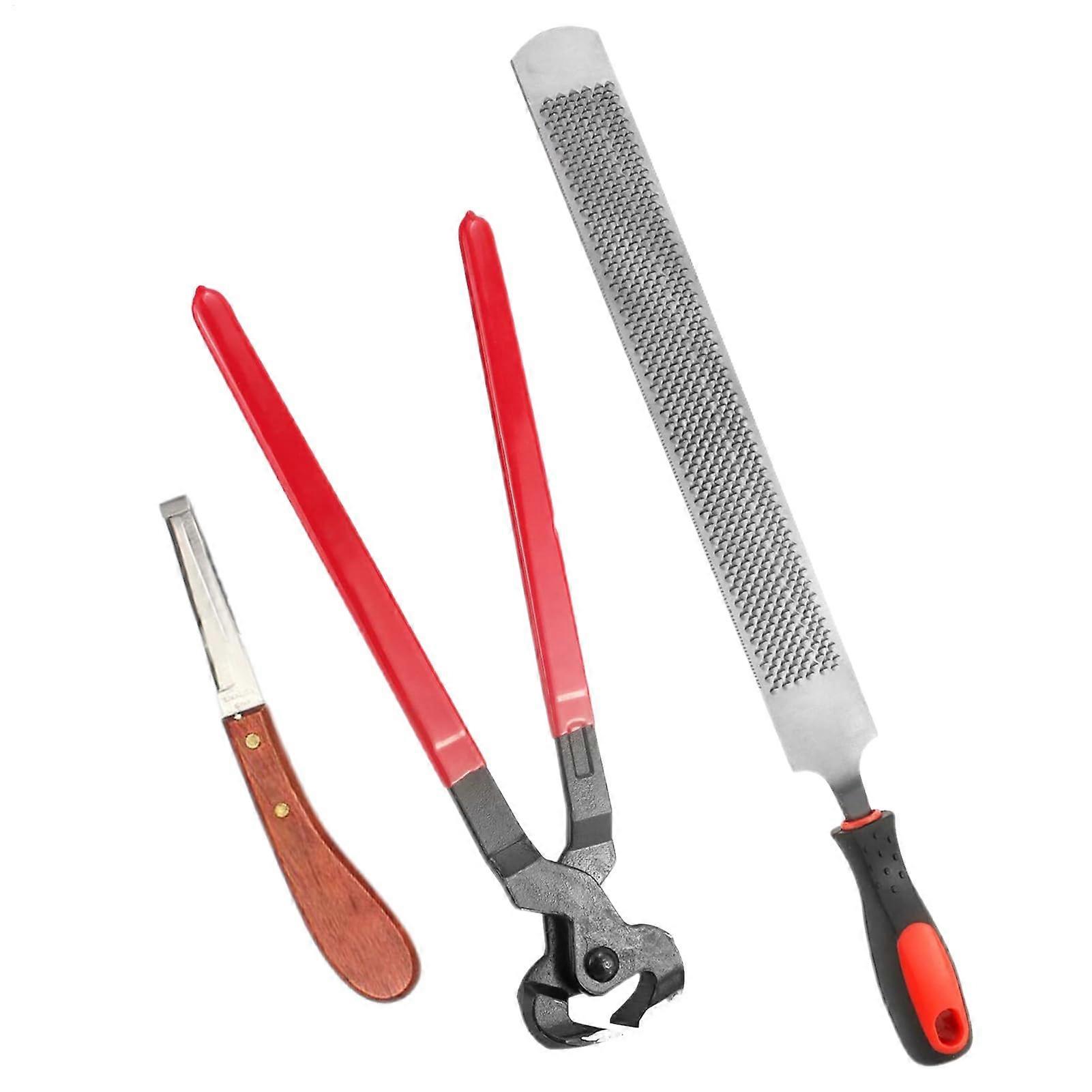 Hoof Care Tool For Cattle Hoof Care Multifunctional Precision Set With Nippers For Stable, Farming Animal Husbandry