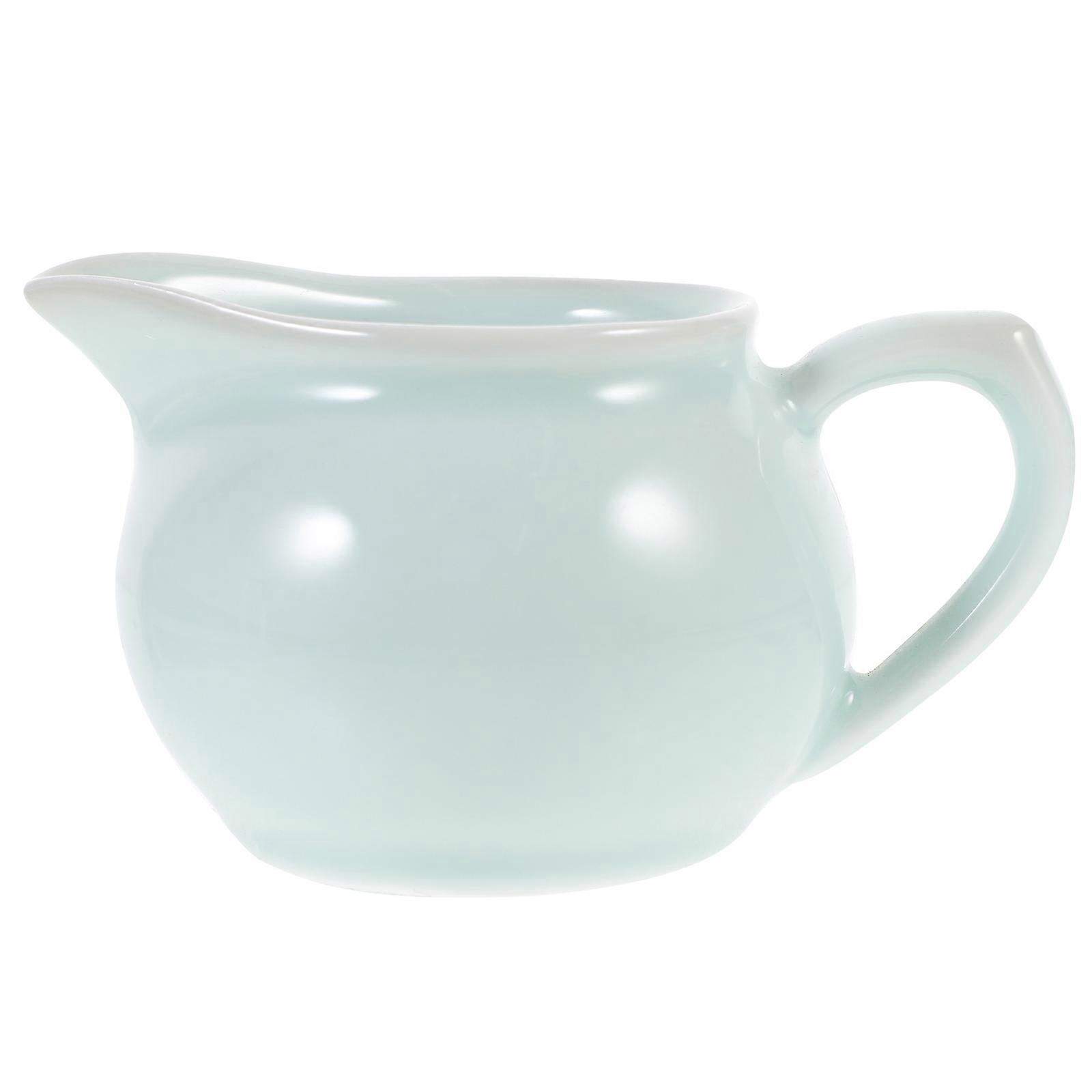 Sigourière en céramique pichet à sauce adapté à la préparation du latte 1Set
