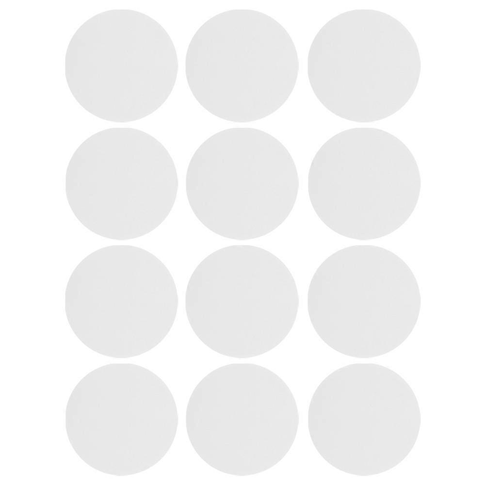 12pcs White Round Rubber Blocks for DIY Stamps, Multi Function Rubber Crafting Material for Handmade Engraving and Stamp Making, Easy to Use for