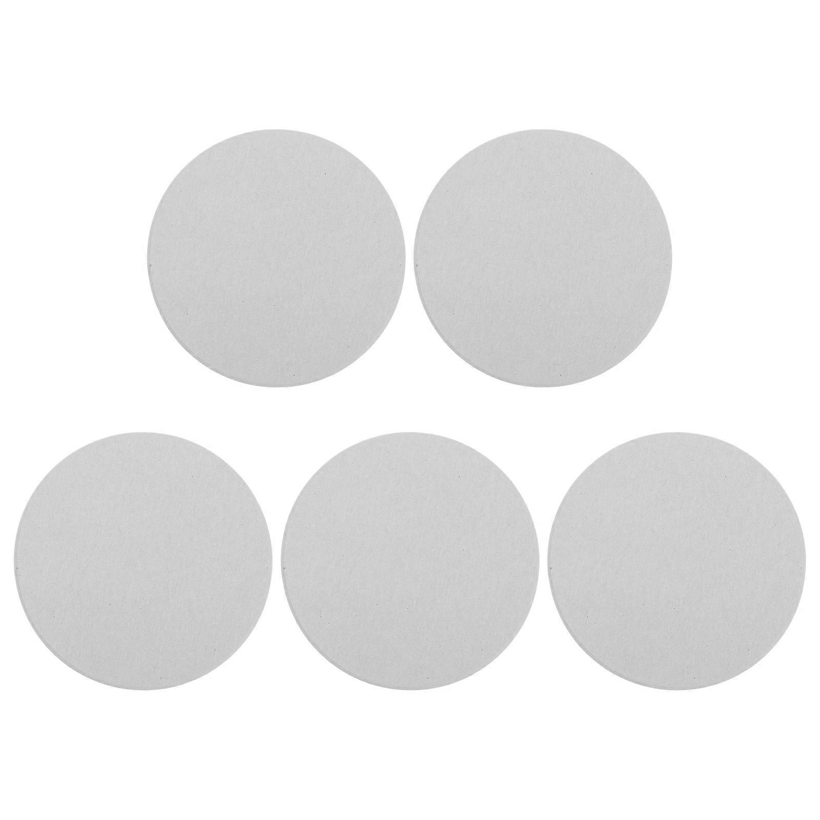 Diatomite Plant Coasters for Gardening Instant Drying and Super Absorbent Reusable White 10x10cm