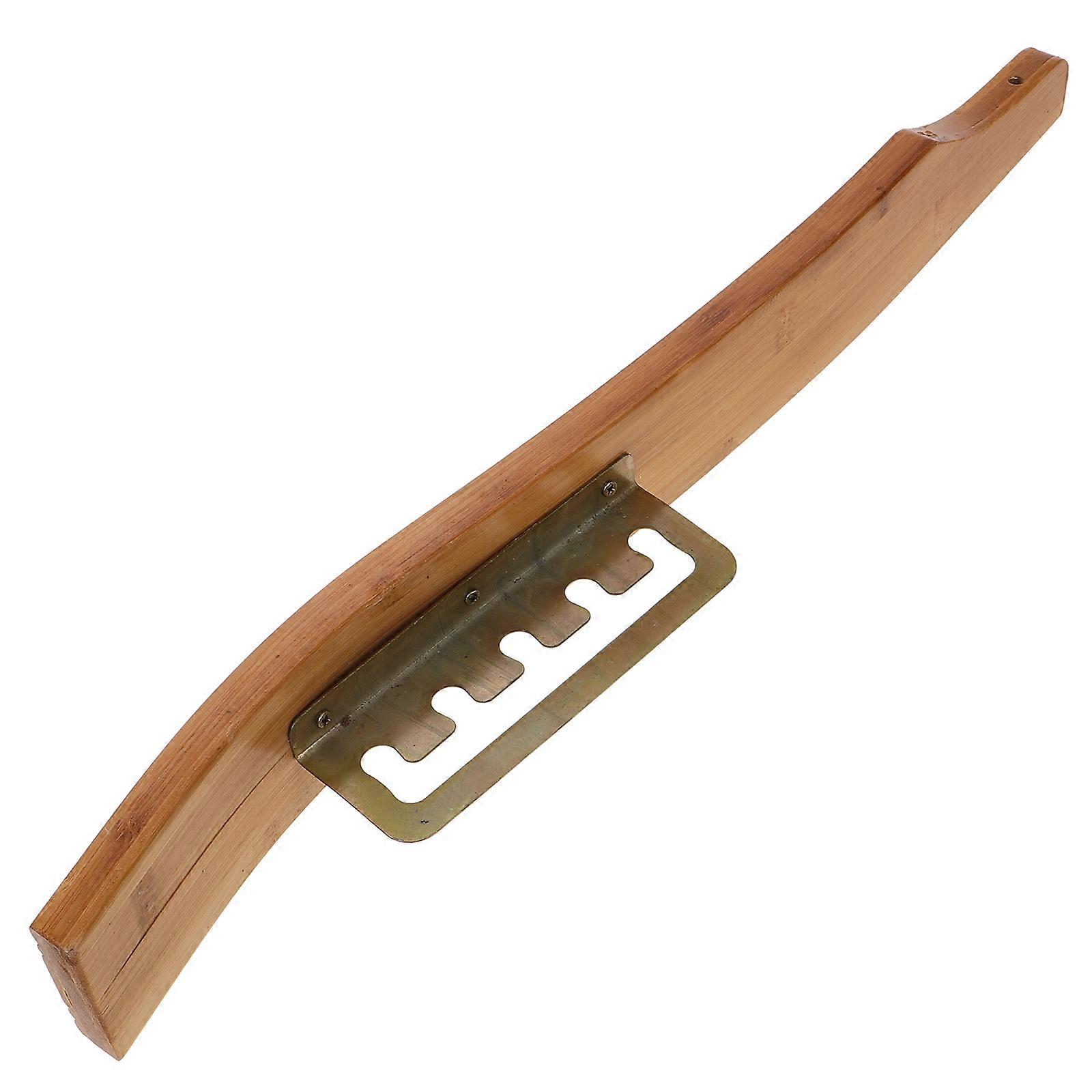 Wooden Armrest Pads for Rocking Chairs Khaki Color Versatile Compatibility Enhanced Comfort Design 12.5 x 4.3 Inches