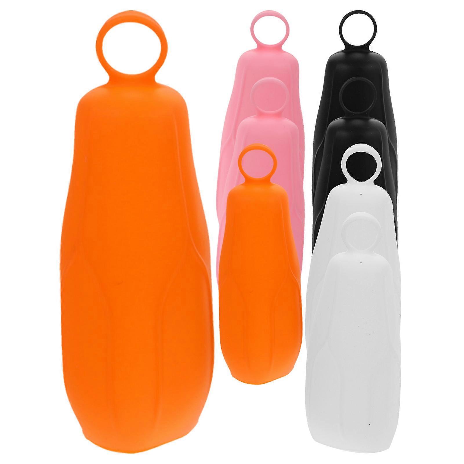 Silicone Travel Bottle Cover Leakproof and Elastic for Toiletries Bottles Assorted Color