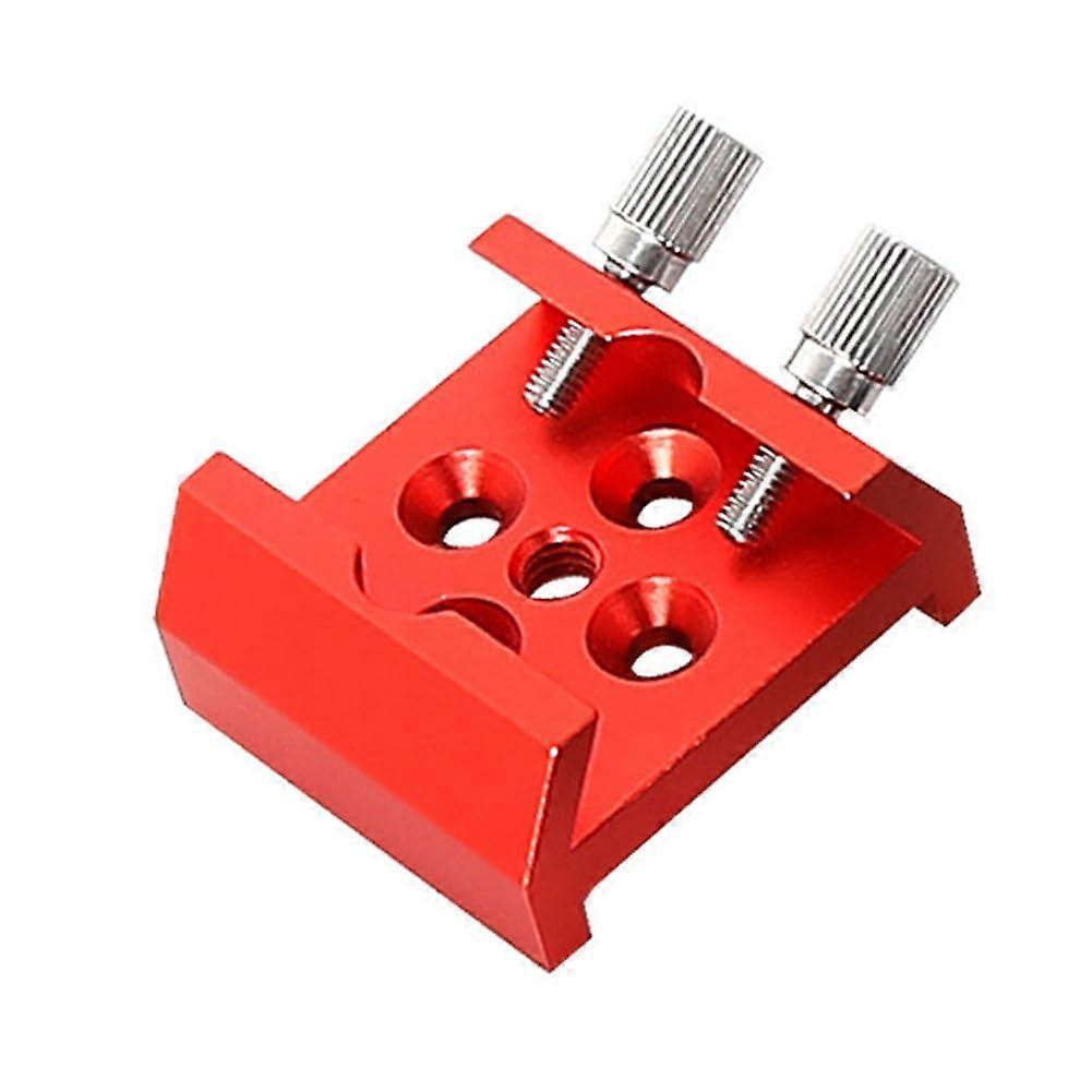 Telescopic Finder Base Dovetail Groove 1/4 Thread Modification Base Astronomical Telescope Mount Replacement Accessories Red