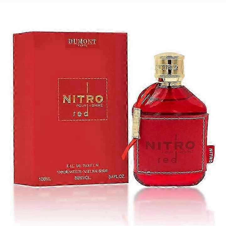 1-3Pcs Nitro Red Dumont EDP Perfume MEN/WOMEN Fragrance 3.4 Fl Oz 100ML Dating Perfume Lasting Light Fragrance Eau De Parfum
