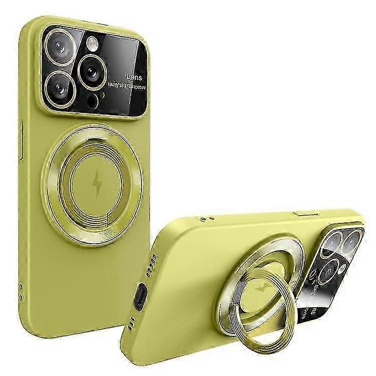 For Iphone 12 Pro Max Large Window Magsafe Magnetic Holder Phone Case mi