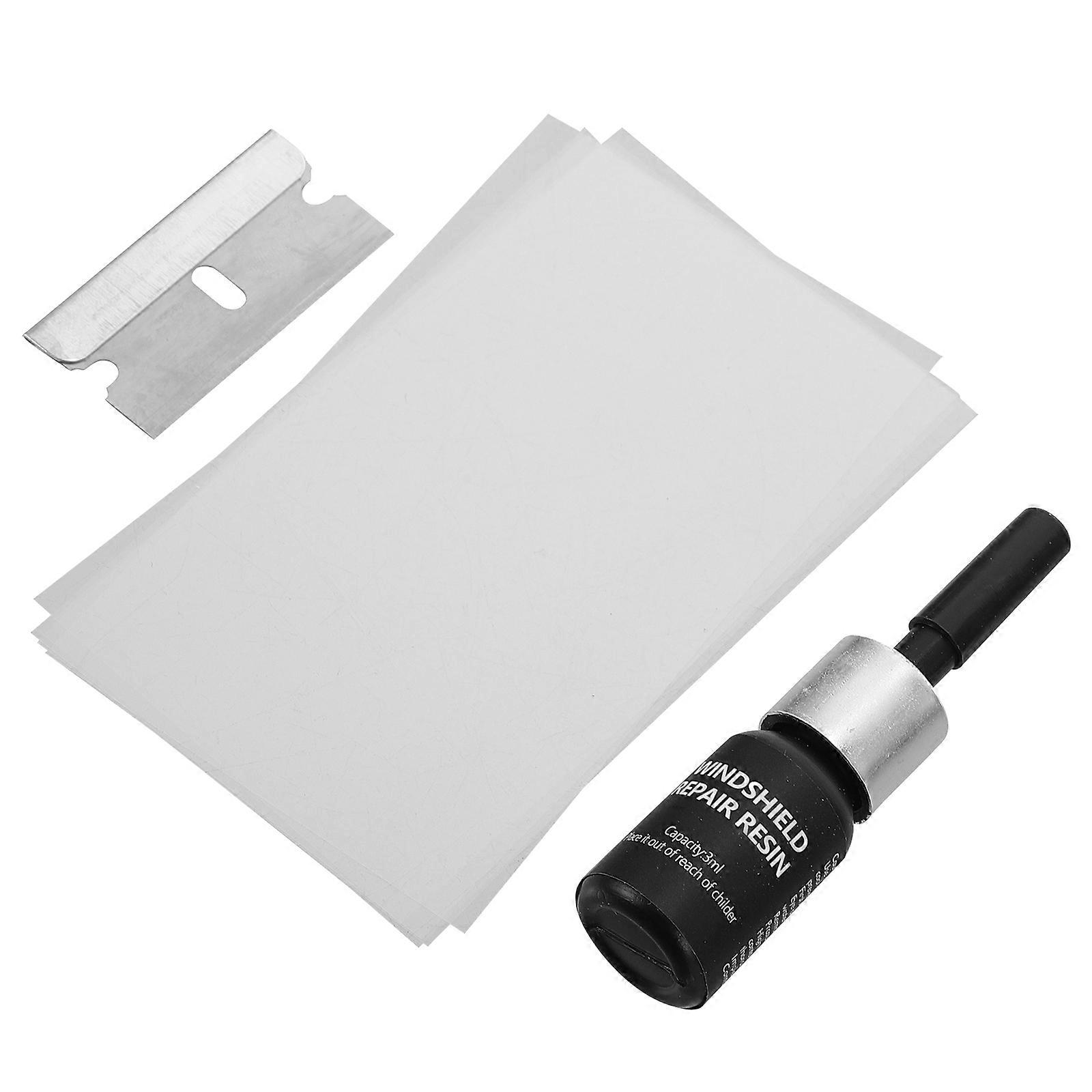 Glass Repair Tool For Car Windshield Fixing Perfect For Commercial Use Assorted Color Quick Repair Supplies 1 Set