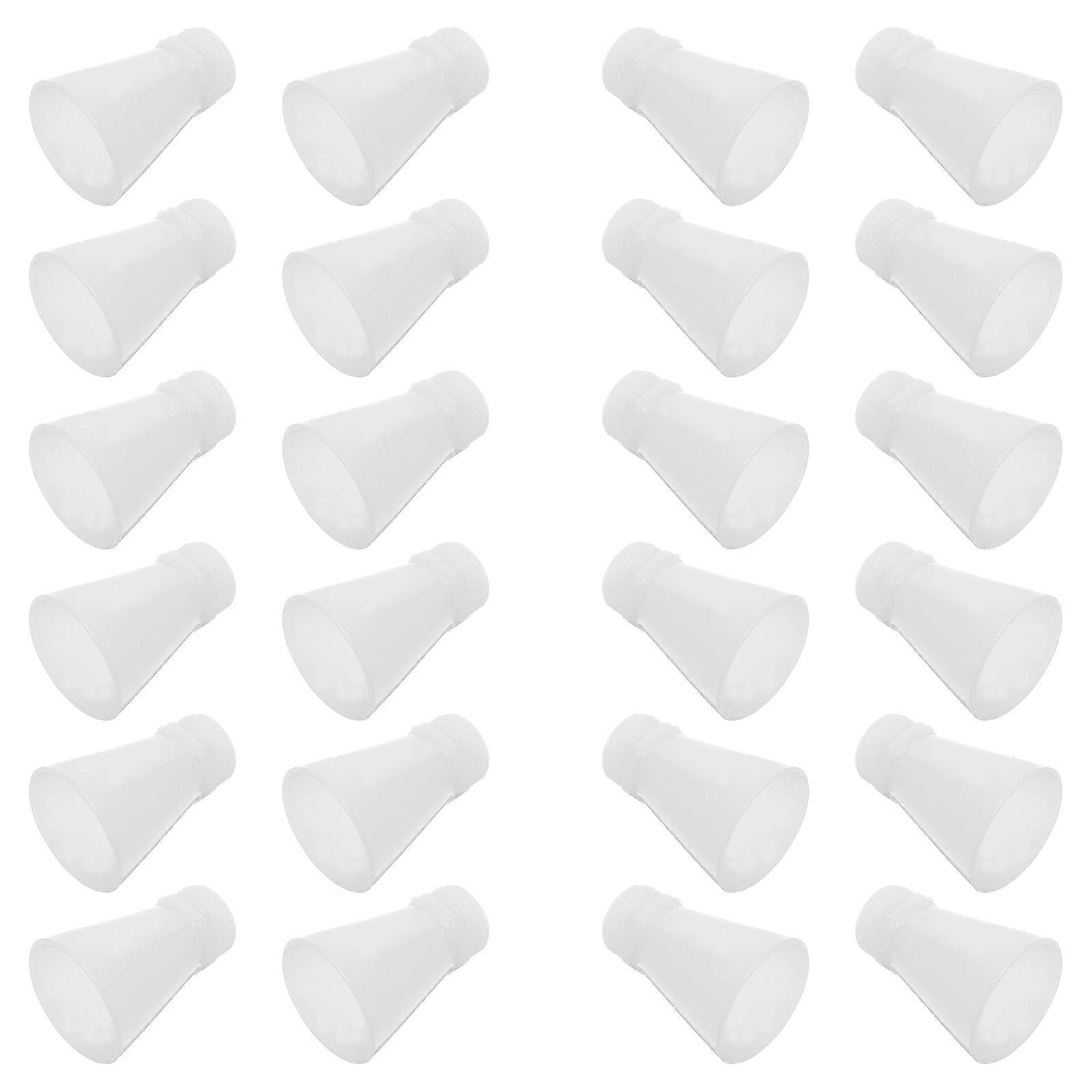 Transparent Plastic Fire Extinguisher Nozzles for Home Use Efficient and Safe with 50pcs Replacement Parts