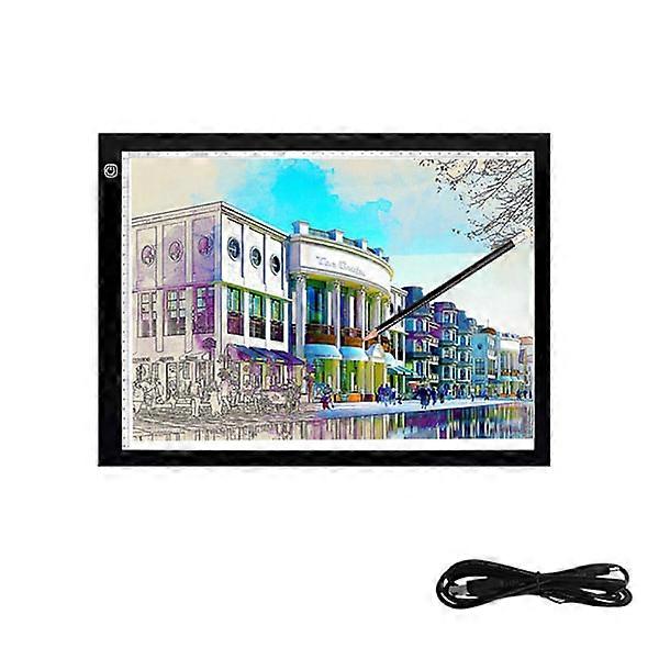 High Quality New Style LED Light Table Drawing Board with A3 Scale