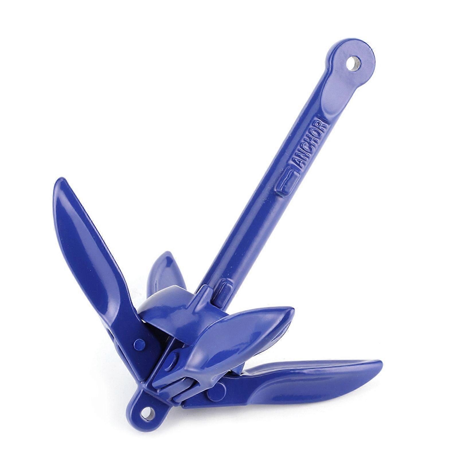 aluminum alloy folding boat anchor 4 tine for kayak canoe sailboat