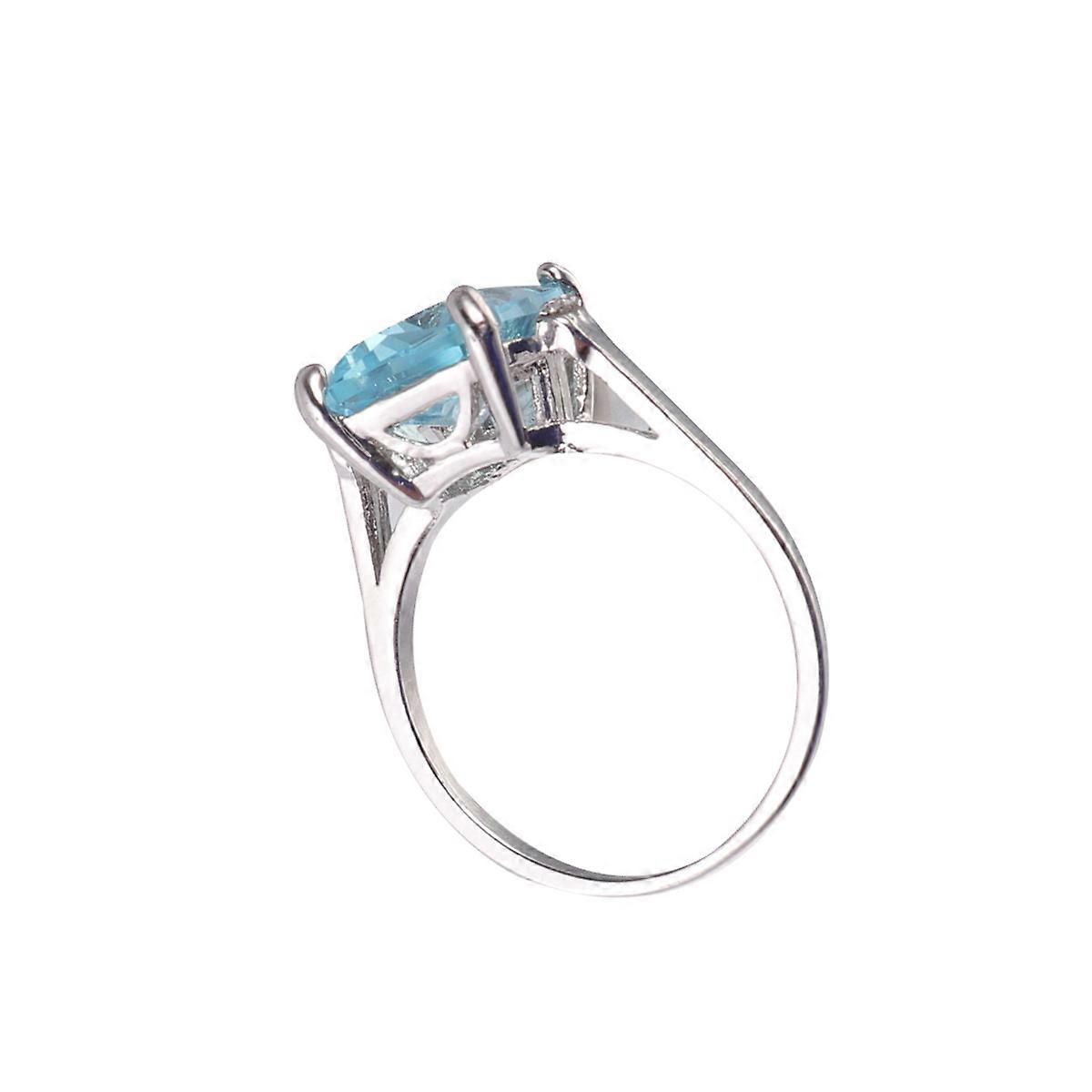 Stunning Gemstone Ring, Classic Design for Everyday Wear, Adjustable Size