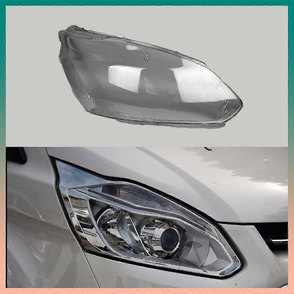 Applicable For Ford Transit V362 Tourneo 2016 2017 - 2021 2022 2023 Headlight Shell Transparent Lampshade Headlamp Cover Lens Plexiglass
