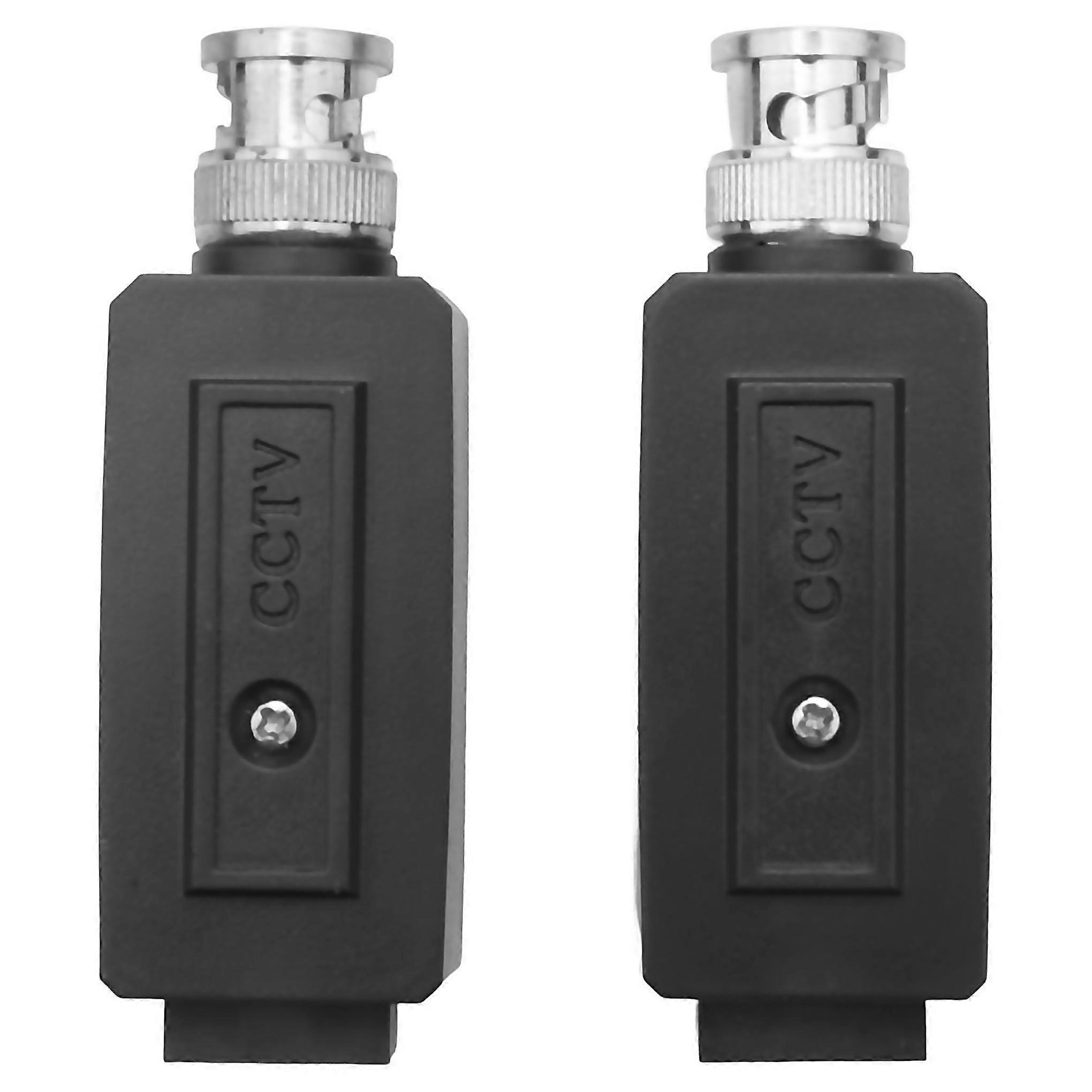Cctv Camera Coax Bnc Rj45 Utp Cat5 Active Video Balun Ceiver Pair