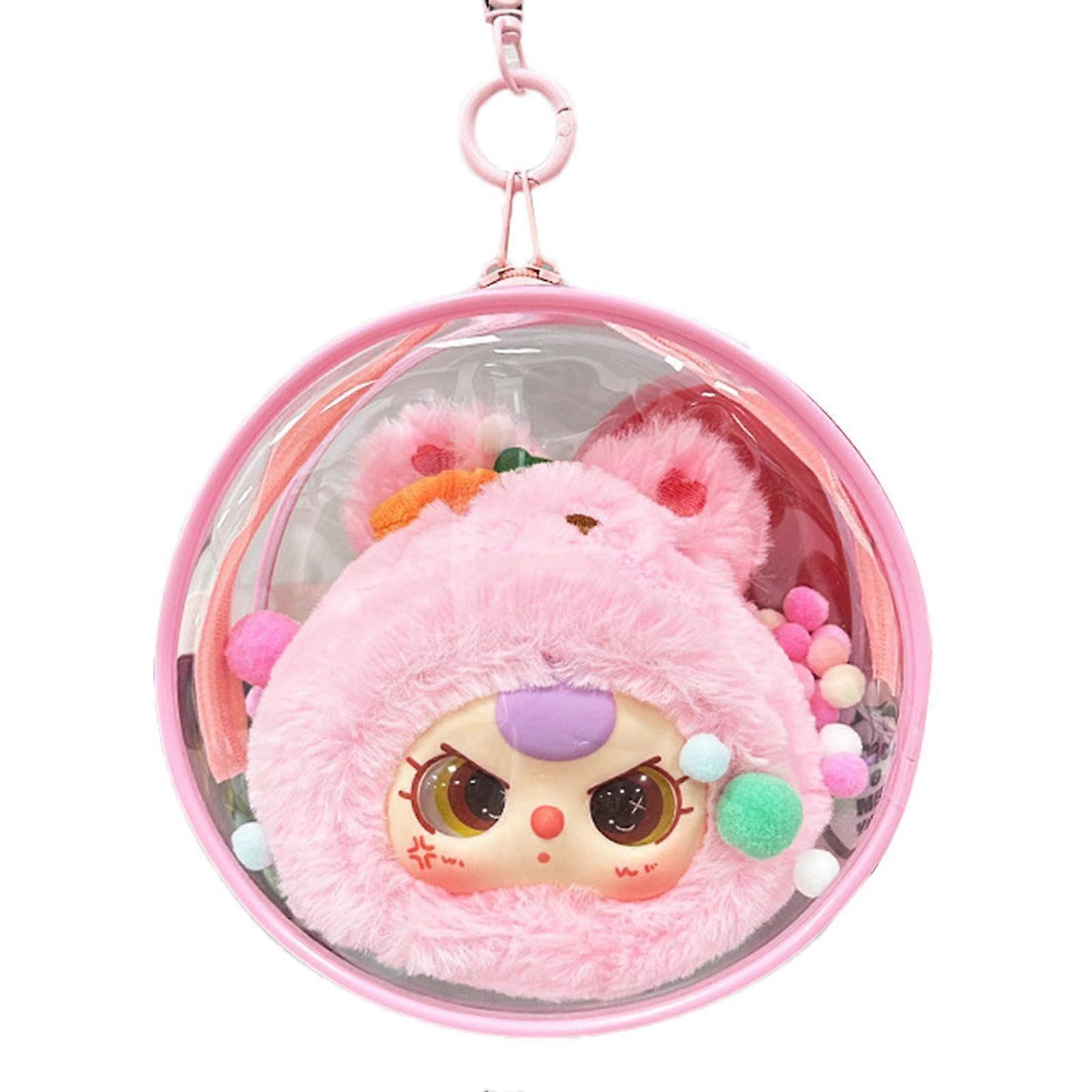 Sammlerpuppen-Praesentationstasche Doll Collection Case, Multi Doll Organizer, Chain Tote For Figures, Statues, Rose