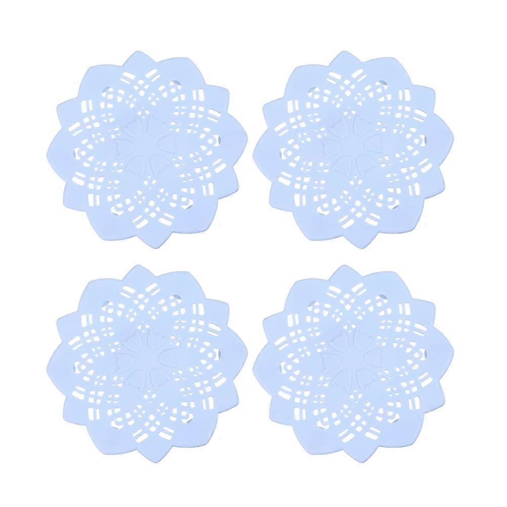 Sink Drain Catcher Made of for Smooth Water Drainage in Kitchen and Bathroom 4Set