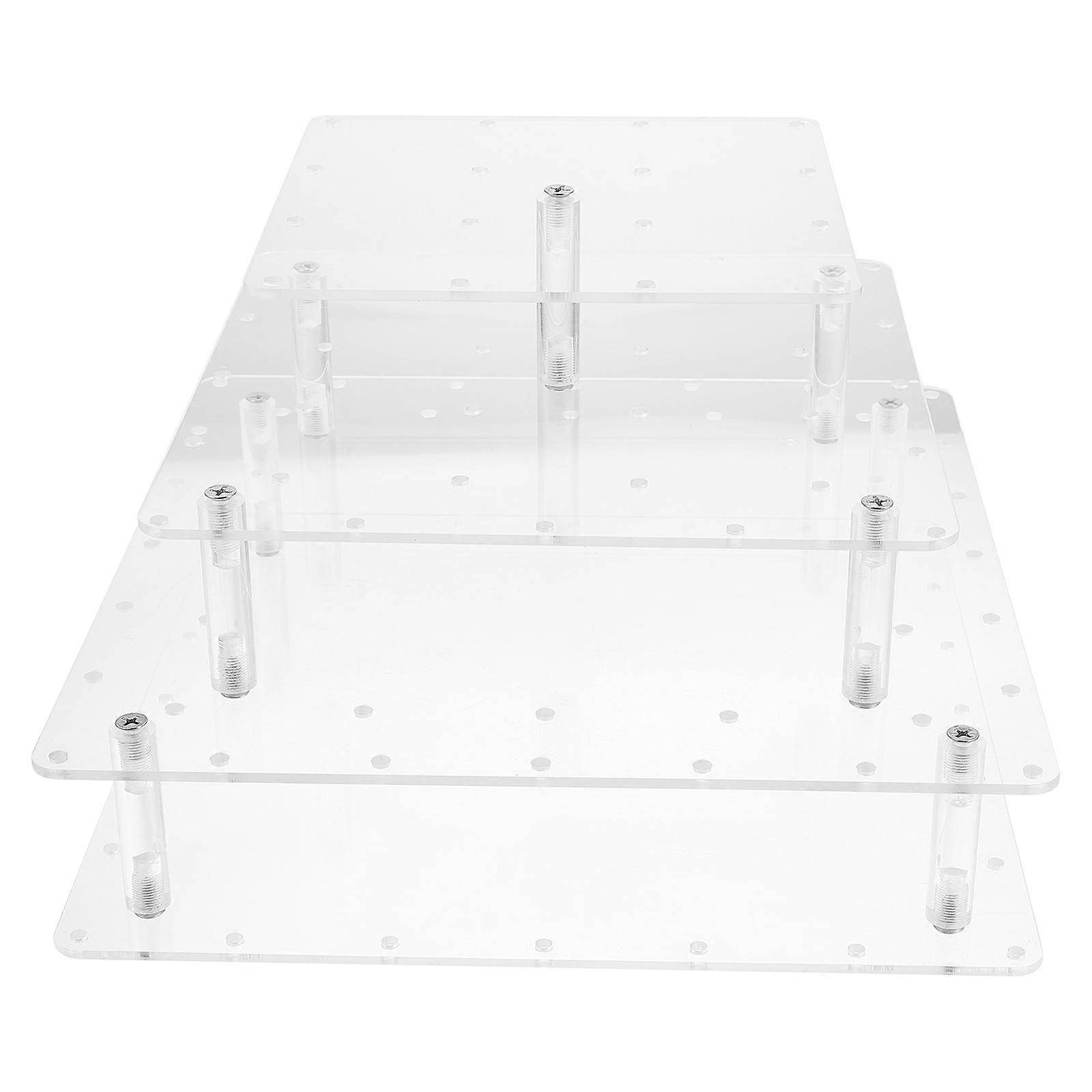 1pc Clear Acrylic Lollipop Holder 56 Hole Storage Rack DIY Stand