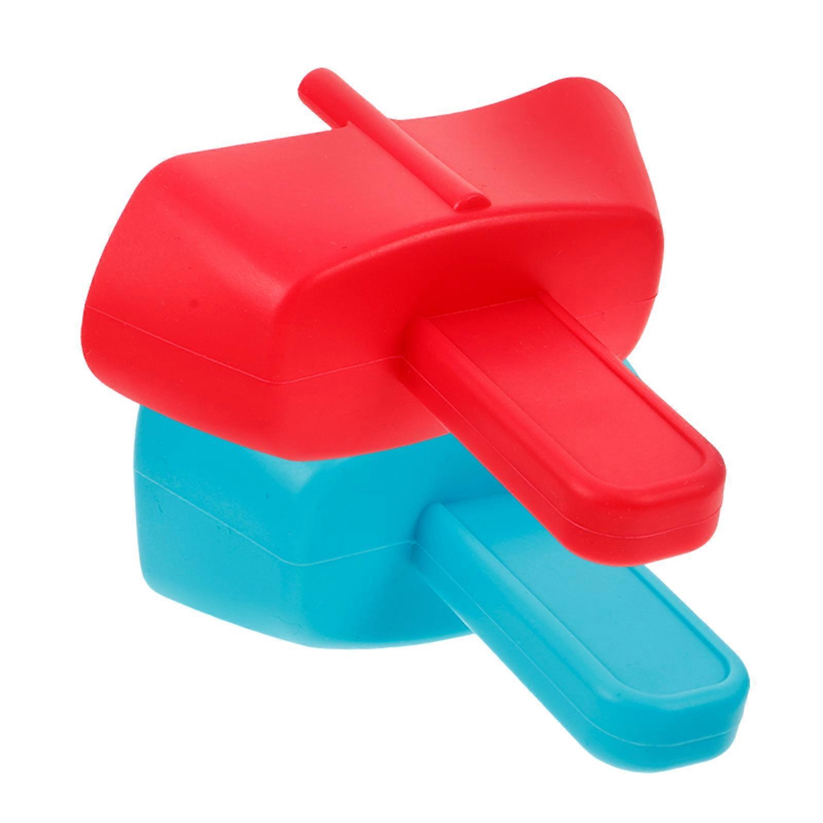 Silicone Popsicle Holder Drip-Free Rack for 2Pcs Ice Cream Display