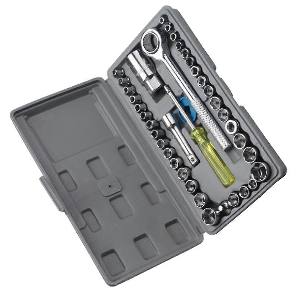 Set 40Pcs Motorcycle Repair Kit For Home Users Easy To Use Vehicle Maintenance