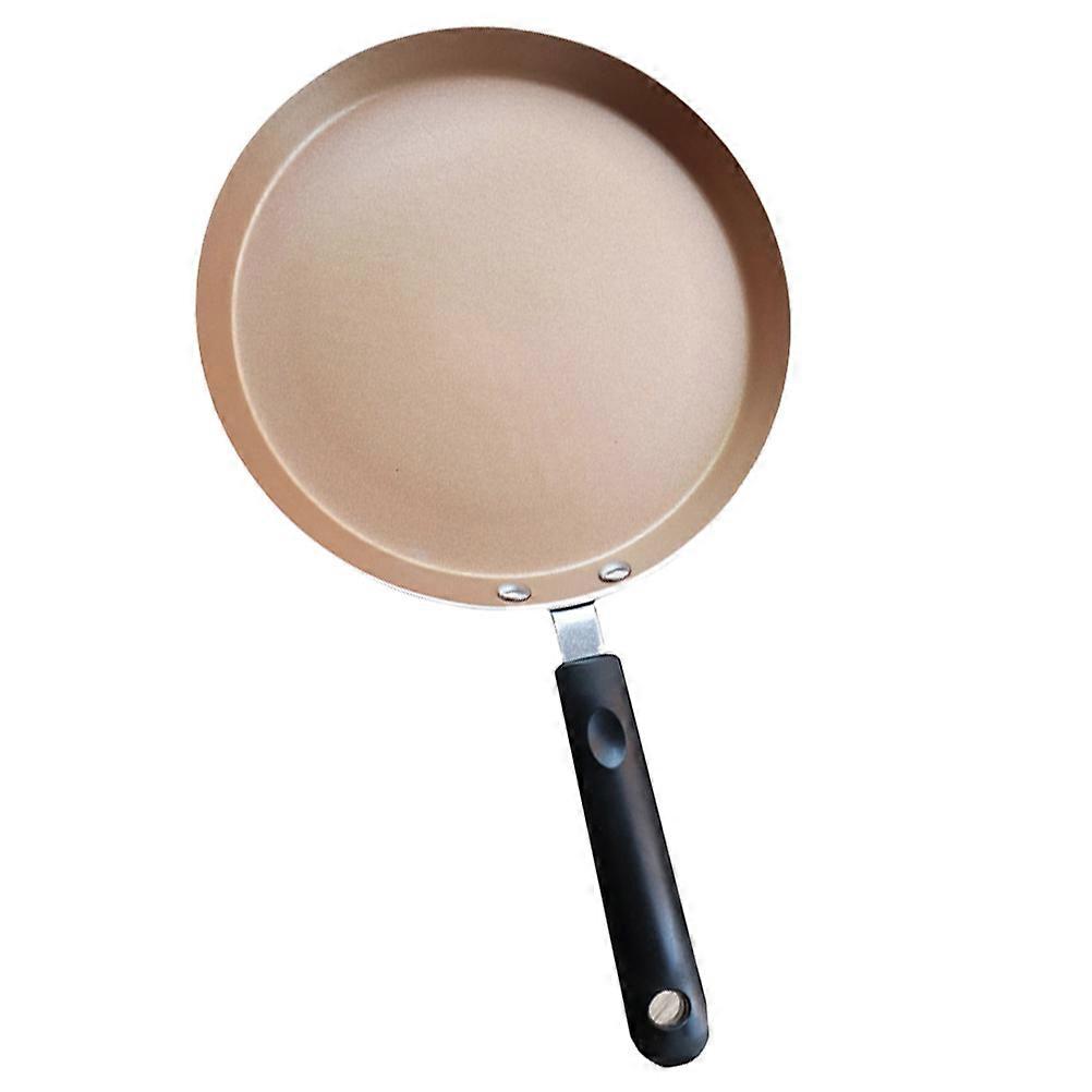 Non-Stick Frying Pan for Household Use 1Pcs Practical Steak Frying Pan Golden