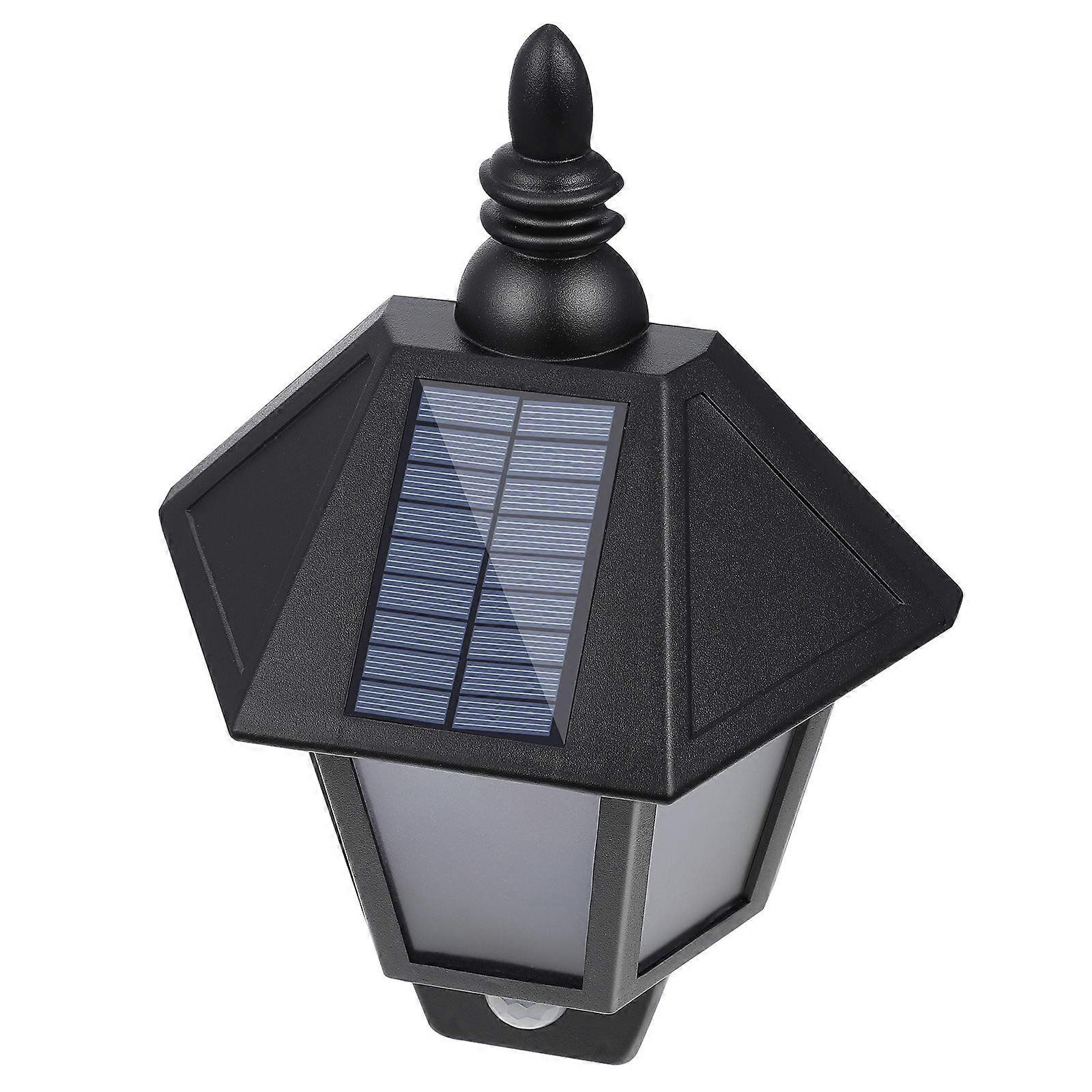 Solar Wall Light Outdoor LED Garden Lamp Solar Powered Security Light for Corridor Fence Stylish Decorative Lighting Easy Installation Energy Saving
