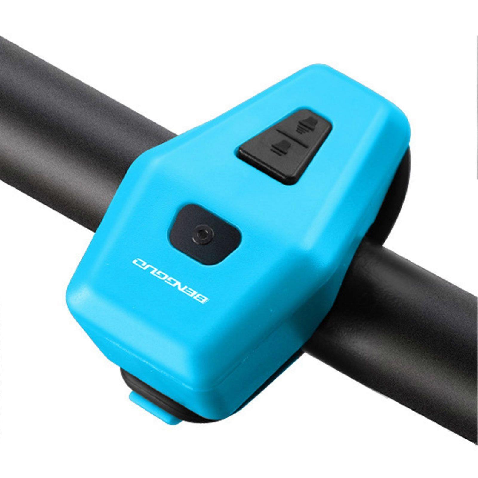 Universal Rechargeable Bike Horns Alarm Rechargeable Bike Bell Loudly for Outdoor Cycling Accessories