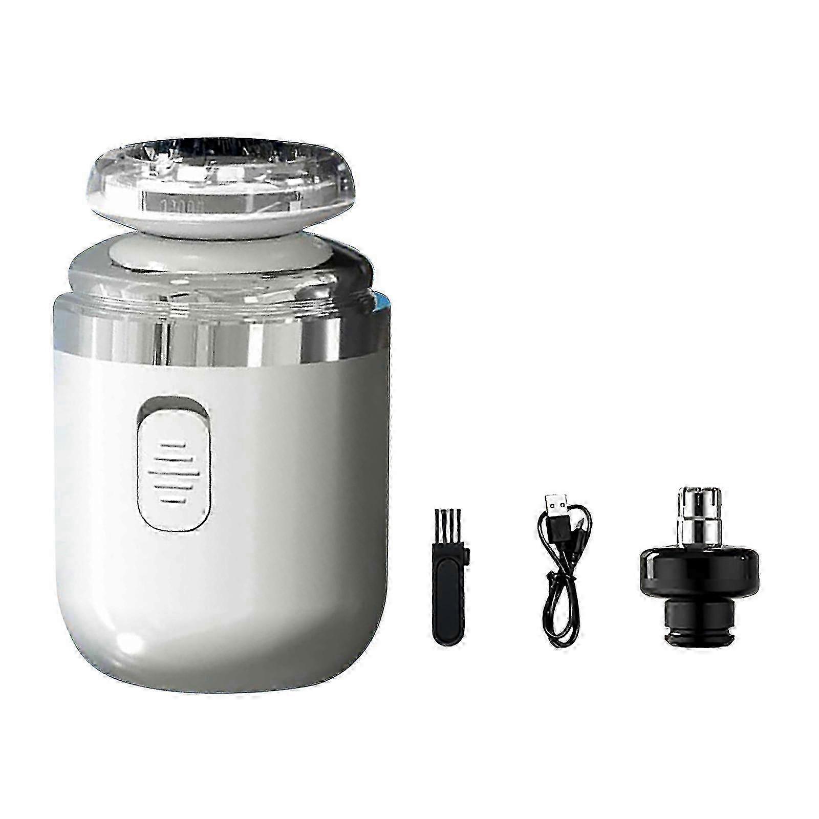 Mini Capsule Rechargeable Shaver for Nose Hair - Dry & Wet Double Shaving, Two in One Portable Size