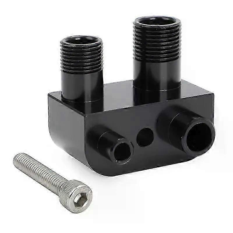 Exquisite High quality Billet Aluminum A/C Line Compressor Adapter block fitting For GM Gen V L86 L83 Engine Swap Conversion