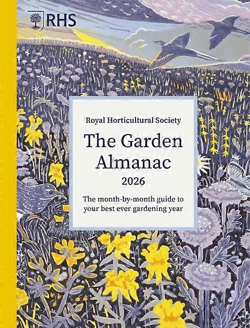 Rhs The Garden Almanac 2026 بقلم جاي بارتر كتاب غلاف مقوى