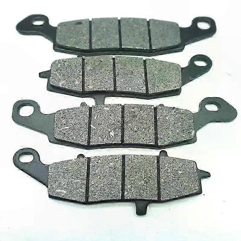 Motorcycle Front and Rear Brake Pads for GSX750 Models 1998-2006