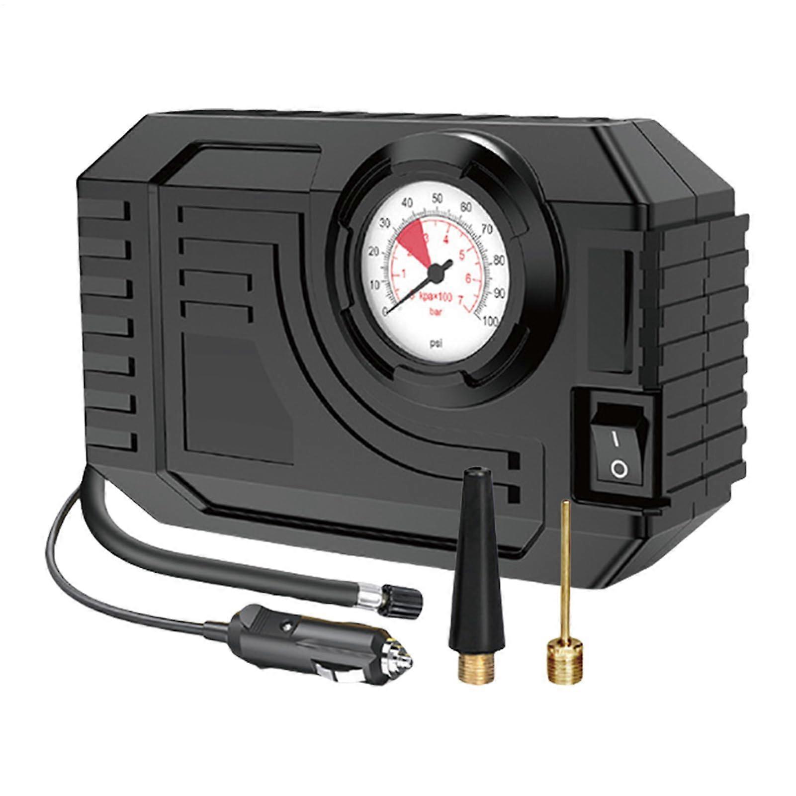 Car Tire Inflator - Cordless Air Compressor for Bikes, Trucks, and Motorcycles, Quick Inflation for Camping and Mattress