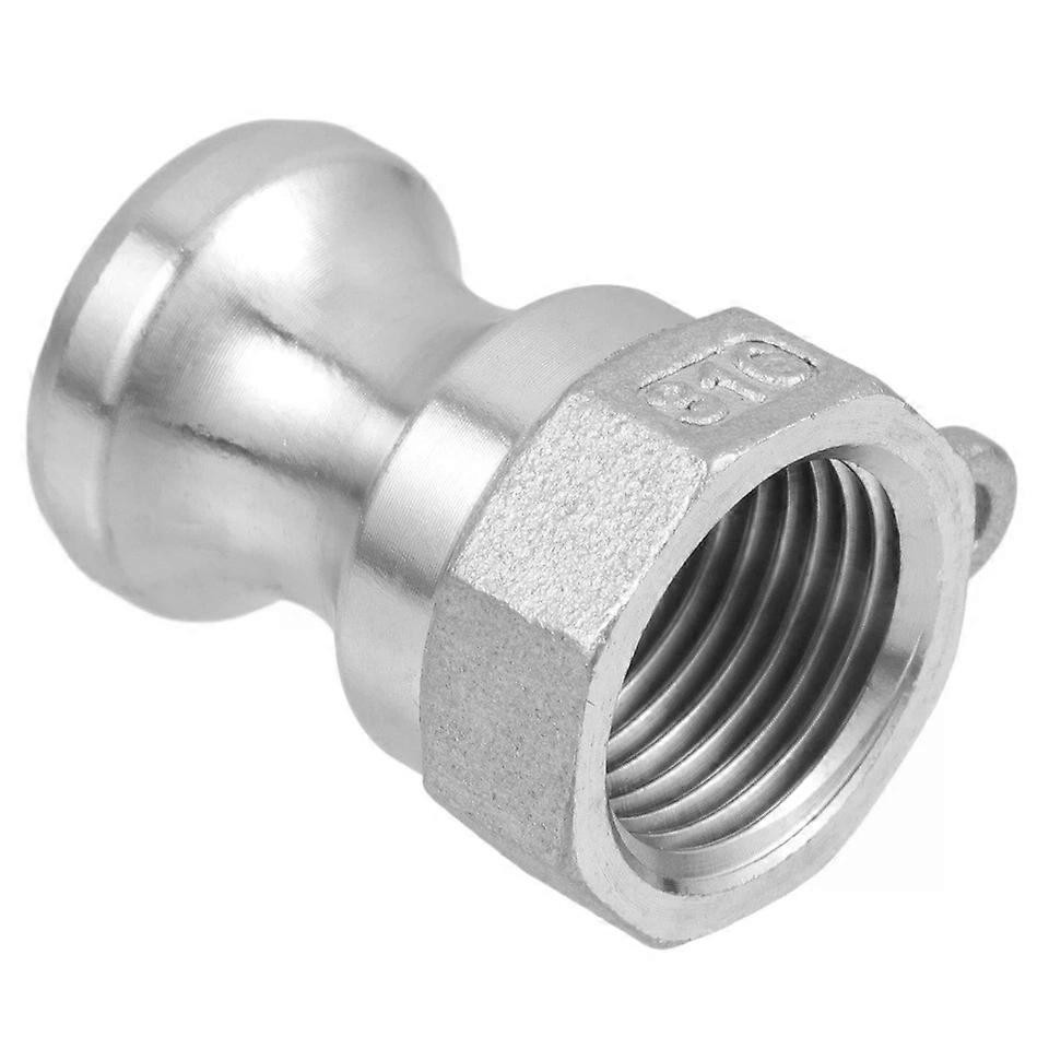 تركيب Camlock ، موصل أخدود كام من الفولاذ المقاوم للصدأ لأنابيب زيت المياه ، الاستخدام الصناعي المنزلي