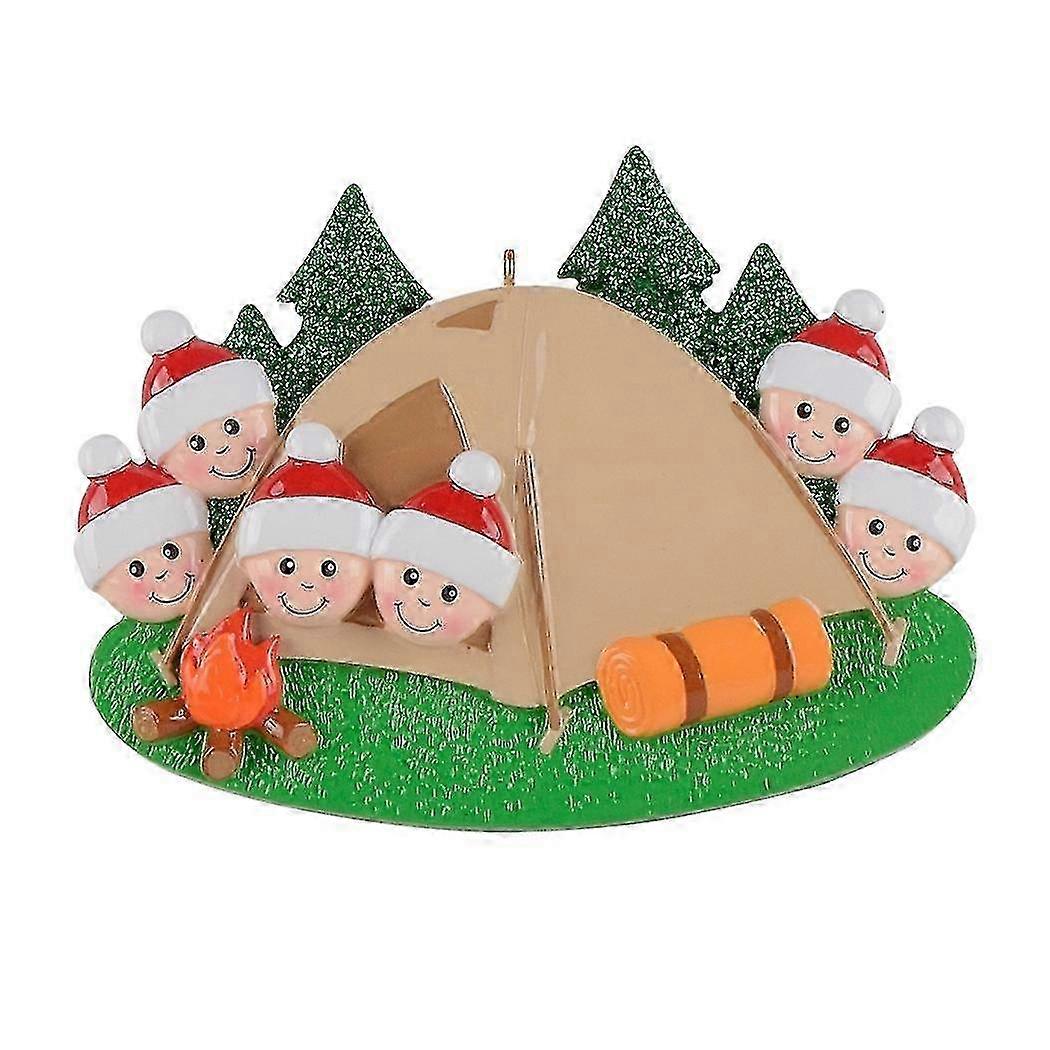 Christmas Tree Decoration Pendant Christmas Elk Family Christmas Gl...