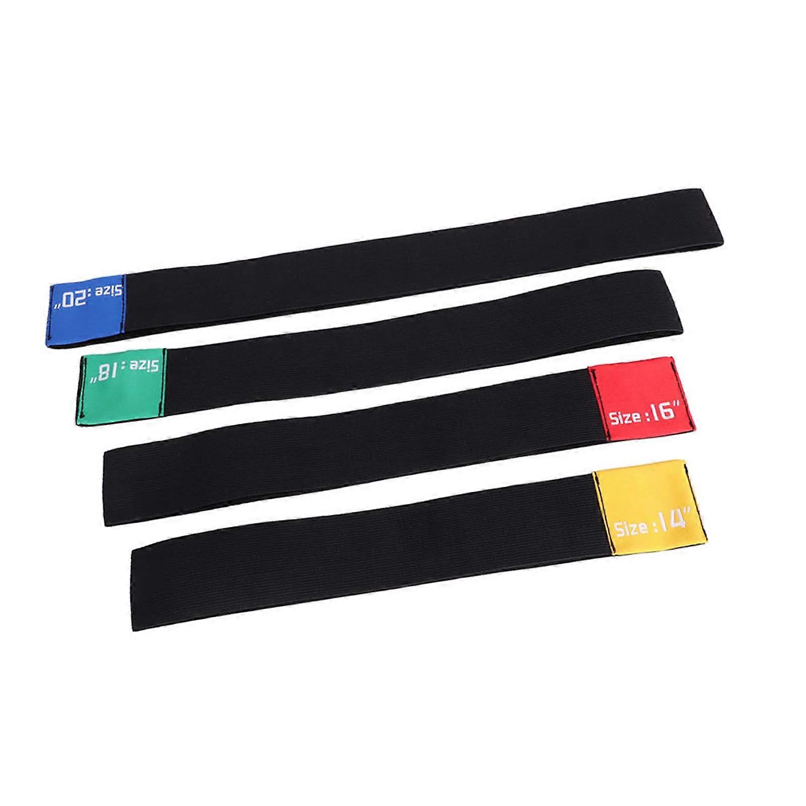 Conjunto de Cinto de Tambor 4pcs Tambor Mudo 14/16/18/20 Polegadas Prática