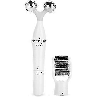 3 in 1 Gesichtsmassagerolle, 3D-Rollenmassagegerät für das Gesicht, Hautpflege, Gesichtsmassage, professionelle elektrische