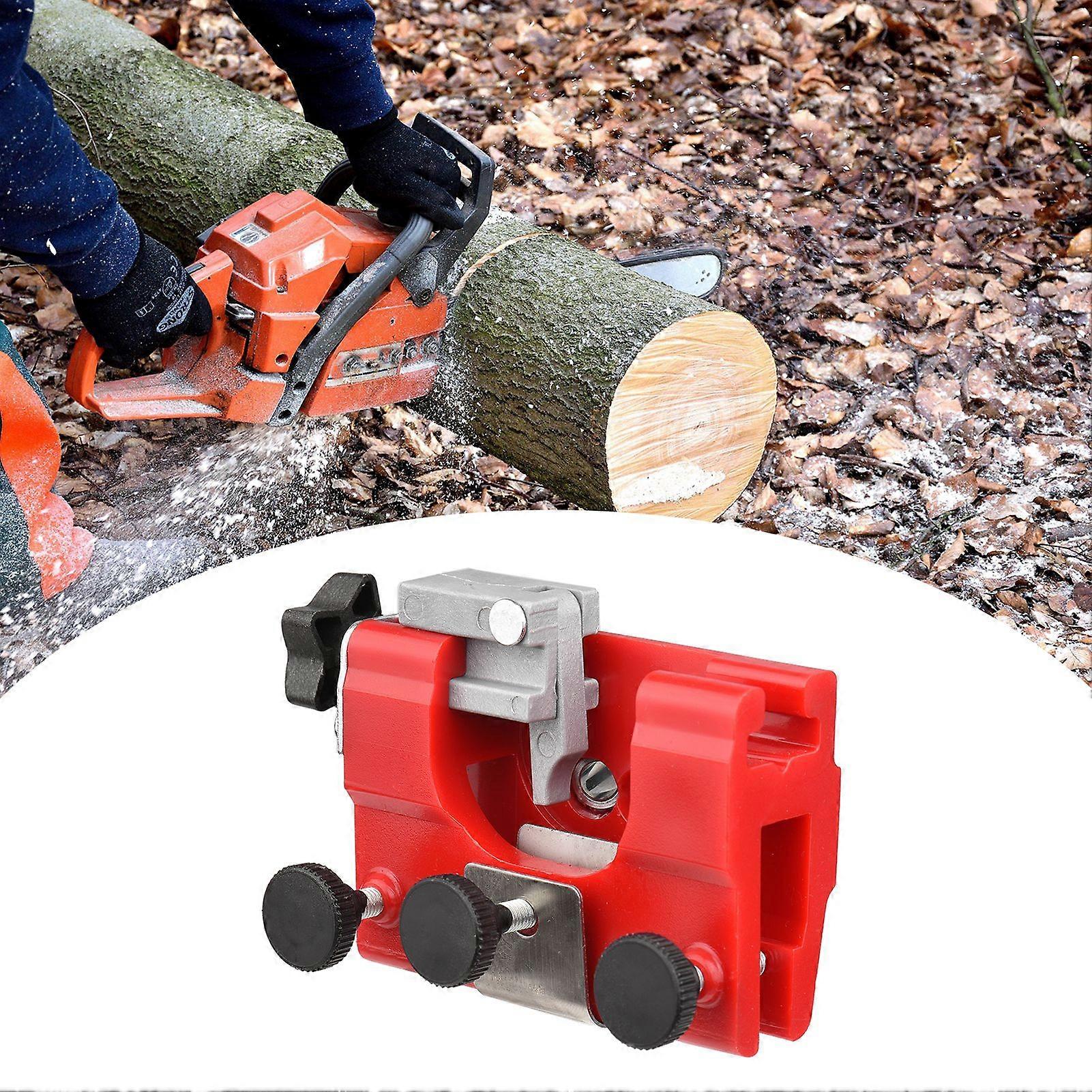 Manual Chainsaw Chain Sharpener Portable Hand-cranked Saw Chain Grinder Household Sharpening Tool Grinding Machine Accessory for Chain
